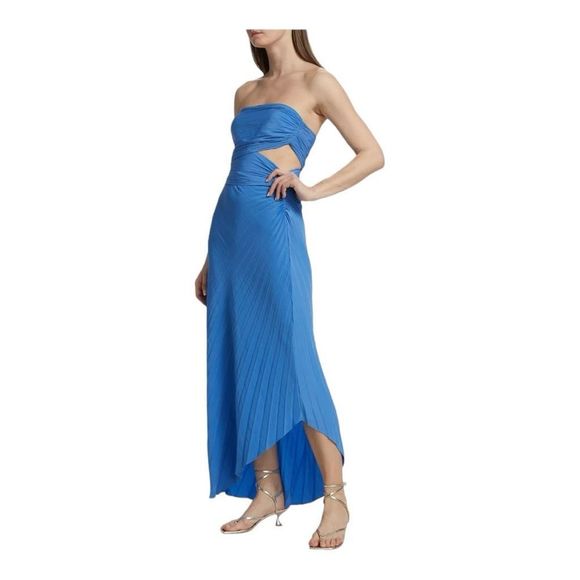 A.L.C. Blue Strapless Dress - Picture 4 of 13